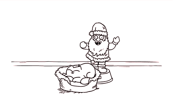 Simon’s cat e le misteriose presenze natalizie