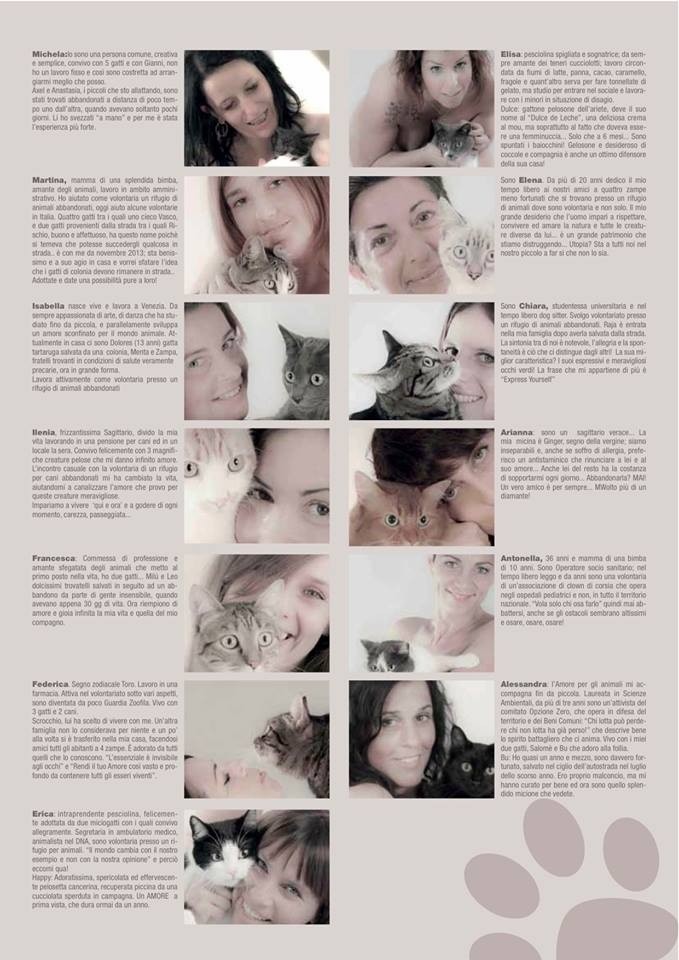 calendario 2015 delle gattare