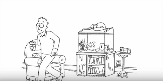 Simon's Cat - Fish Tank