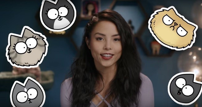 Simon's Cat, Anna Akana: il video