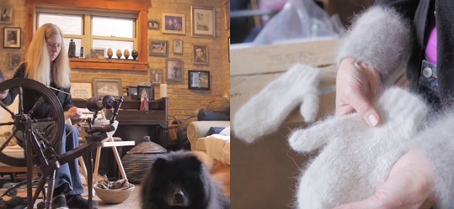 Peli di cane per creare indumenti