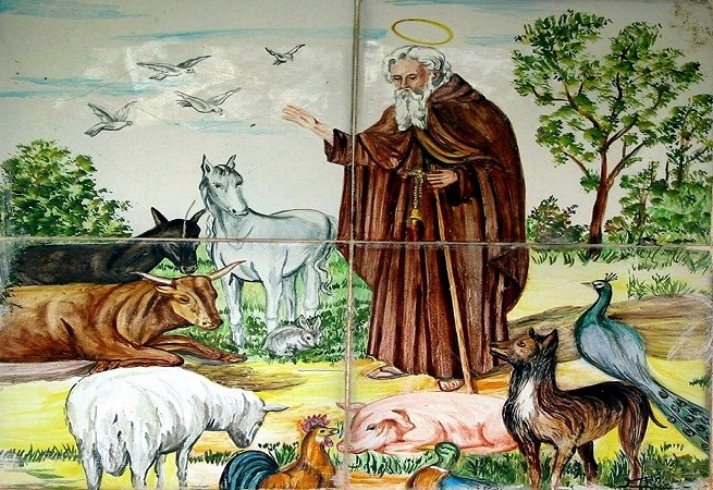 Sant'Antonio Abate, protettore degli animali