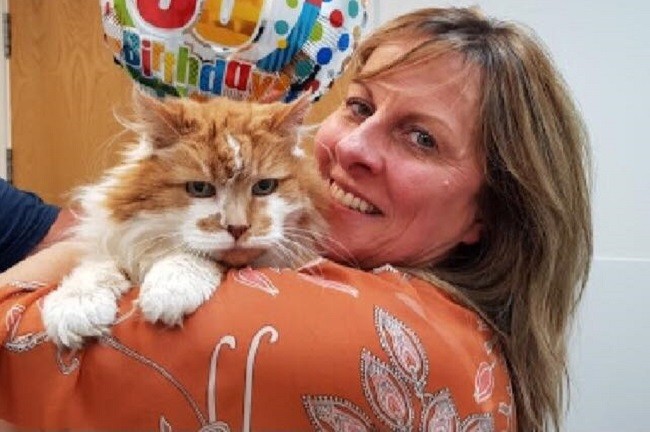Rubble, 32 anni: gatto più vecchio del mondo