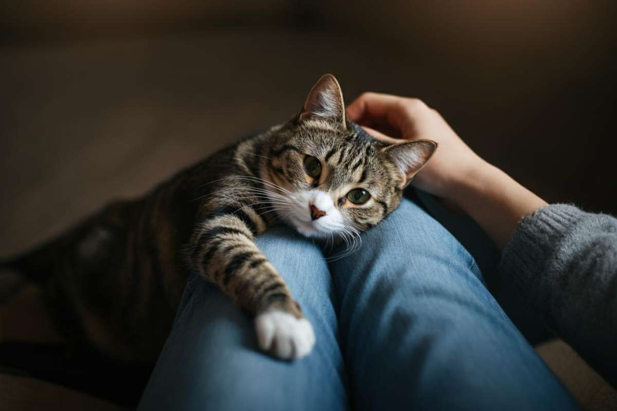 gatto che fa le fusa: perchè?