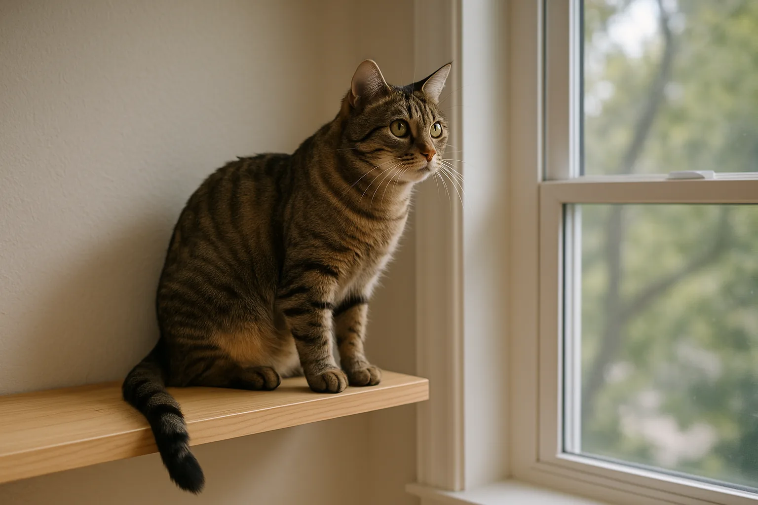 Perché i gatti scelgono i posti alti in casa: il significato affascinante del comportamento felino (2)