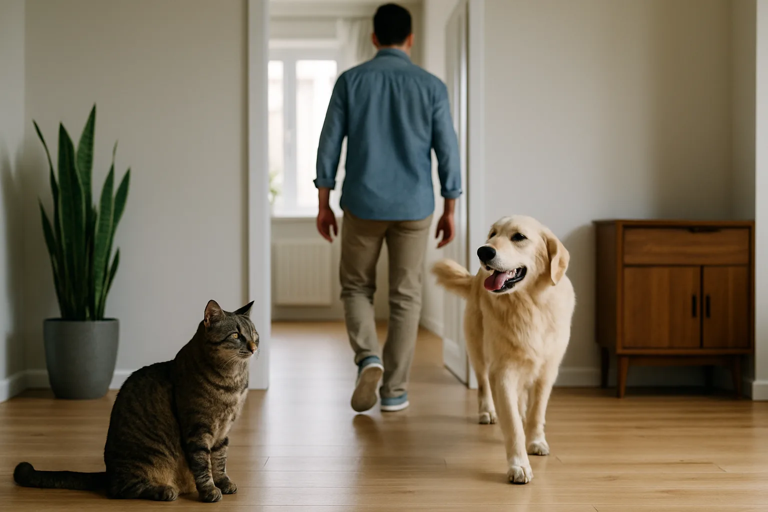 Comportamento enigmatico: perché il tuo cane ti segue quando cerchi qualcosa, ma il gatto solo osserva (2)