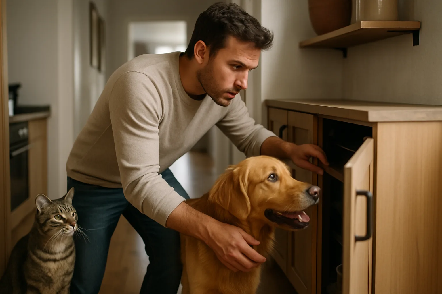 Perché il cane ti segue ovunque e il gatto solo osserva
