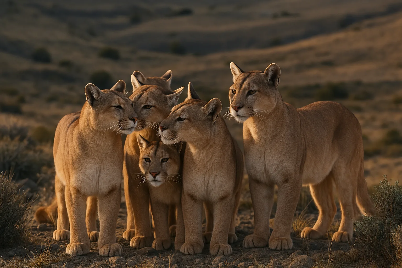 I puma della Patagonia diventano sociali: lo studio di Oxford sulla caccia ai pinguini (2)
