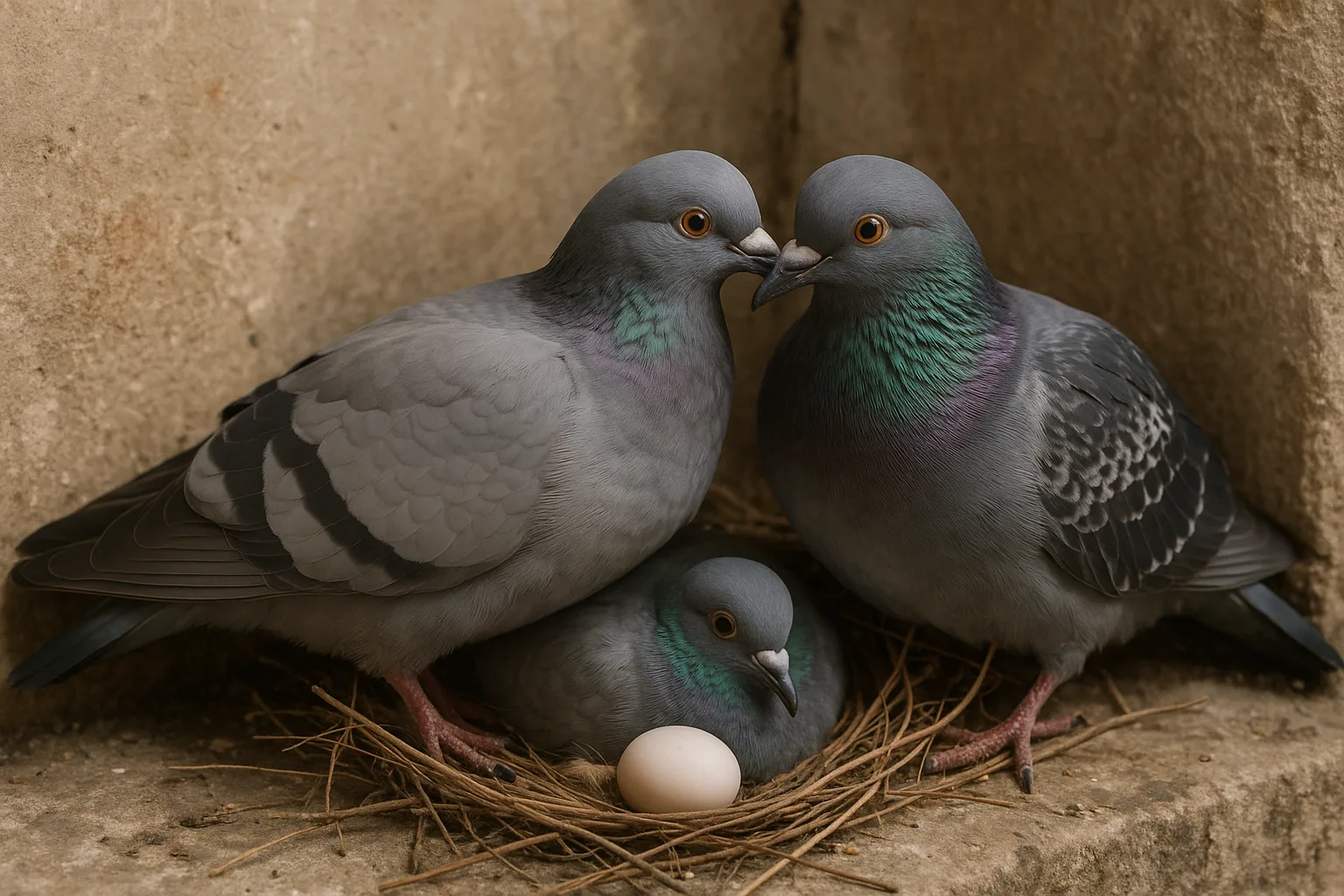 Quando papà piccione fa gli straordinari: la strategia riproduttiva sorprendente dei piccioni (2)