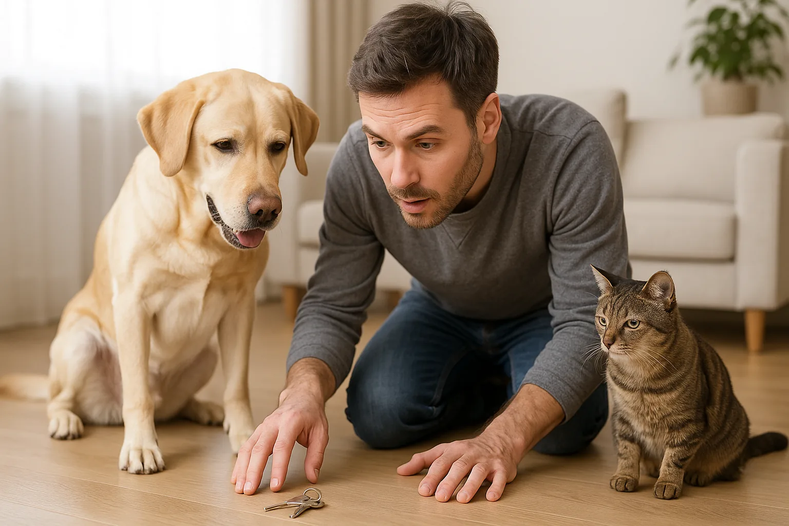 Cani e gatti di fronte a un oggetto smarrito: cosa rivela il comportamento sulla loro cognizione